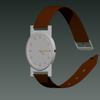 Wrist Watch - 3D Model - Thumbnail 1