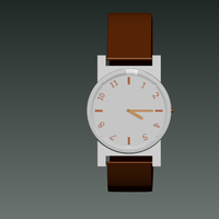 Small Wrist Watch - 3D Model 3D Printing 326588