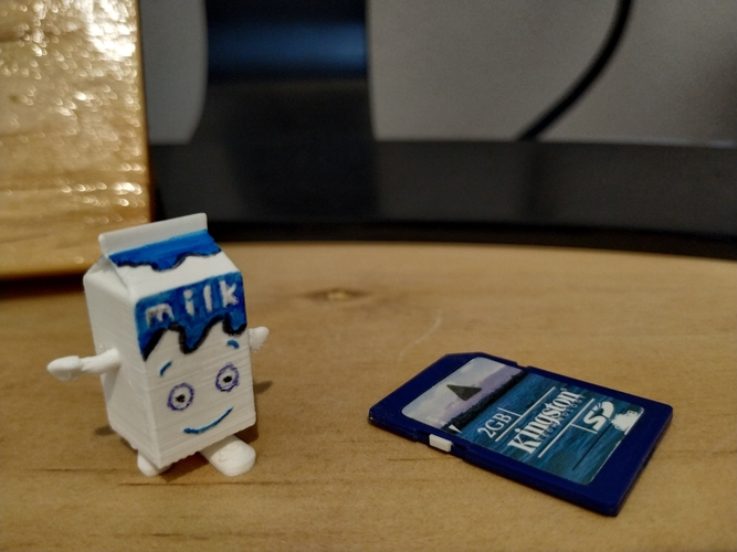 Coffee and tv milk carton  3D Print 326996