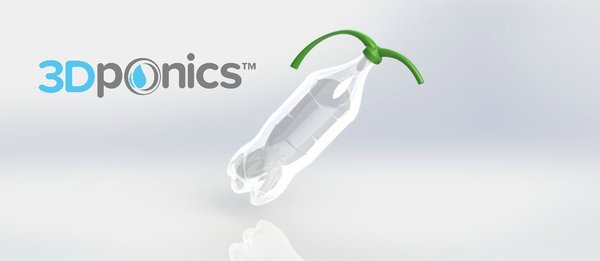 Medium Spout V1 (Bottle Cap) - 3Dponics Gardening Tools (1) 3D Printing 32834