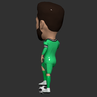 Sergio Ramos Funkopop Miniature - 3D Model - Thumbnail 6
