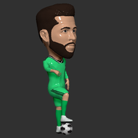 Sergio Ramos Funkopop Miniature - 3D Model - Thumbnail 8