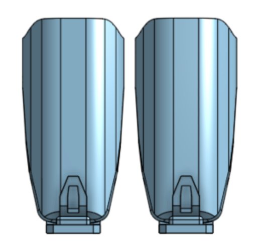 Finger Skis 3D Print 328634