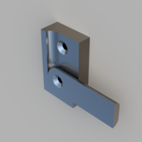 Small Simple Latch 3D Printing 328703