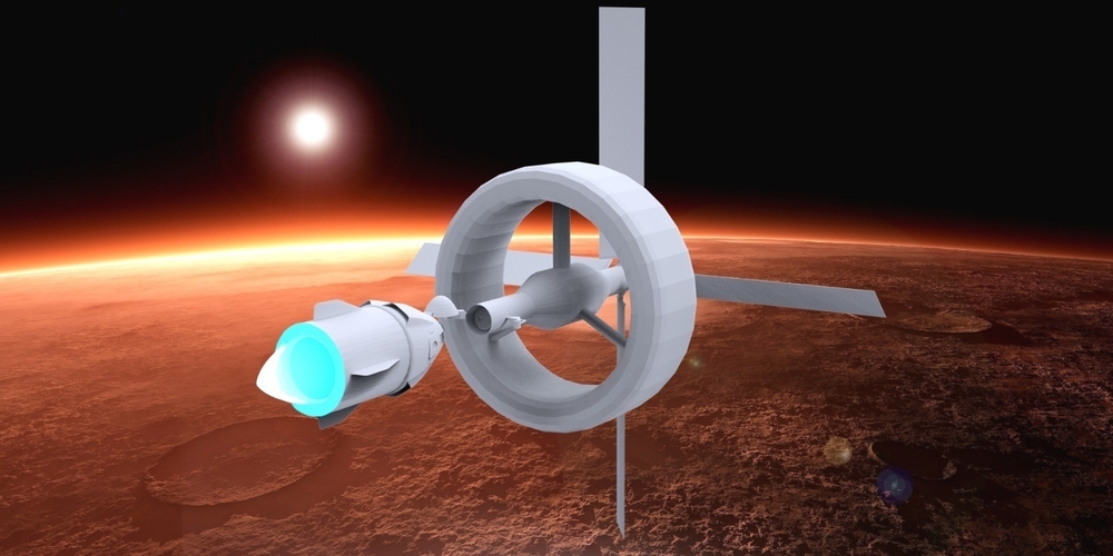 SpaceX Dragon + Space Station 3D Print 328709