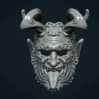 Demon Satyr Mask - Thumbnail 20