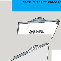 Small Cartuchera para Colores 3D Printing 328758