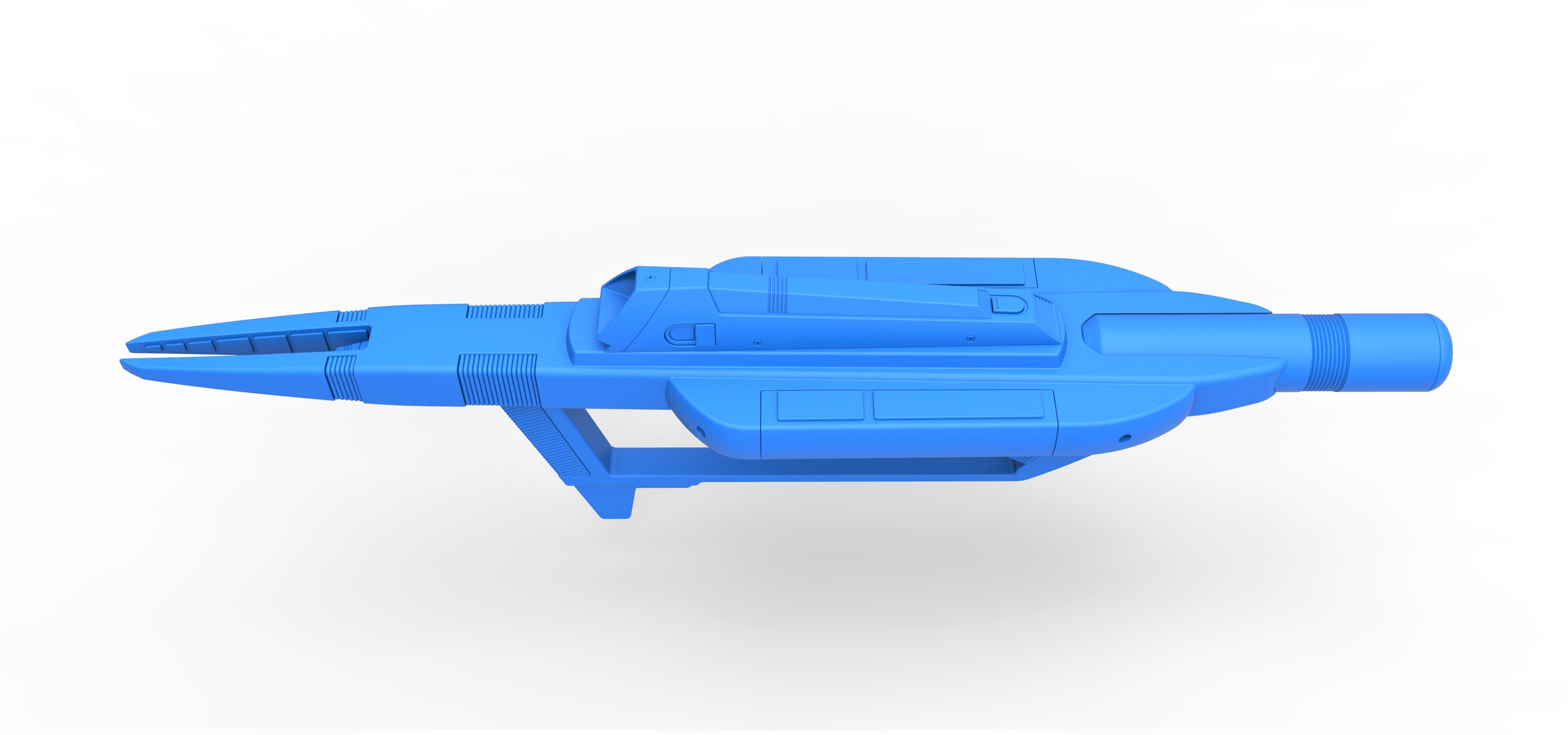 3D Printed Compression Phaser Rifle Star Trek Voyager by ...