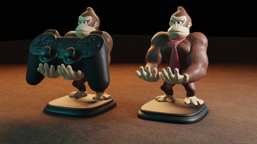 Donkey Kong Porta Mando PS4 3D Print 328888