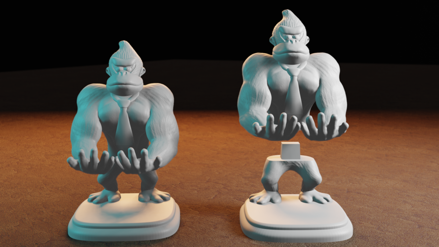 Donkey Kong Porta Mando PS4 3D Print 328891