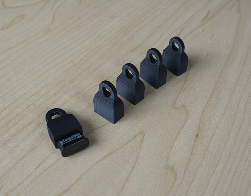 USB keychain cap