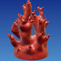 Small Coral 3D Printing 32909