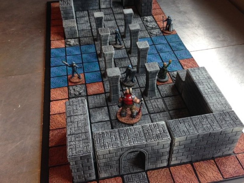 Wayfarer Tactics: Modular Terrain System (Simple Stonework)