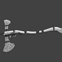 God of war Leviathan Axe - Thumbnail 3