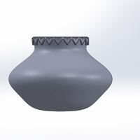 Small Heart Vase Blob 3D Printing 329310