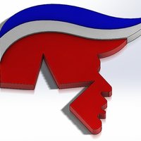 Trump 2016 Presidential Campaign Pin Make America Great Again!!! - Thumbnail 1