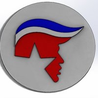 Trump 2016 Presidential Campaign Pin Make America Great Again!!! - Thumbnail 2