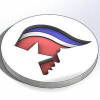 Trump 2016 Presidential Campaign Pin Make America Great Again!!! - Thumbnail 3