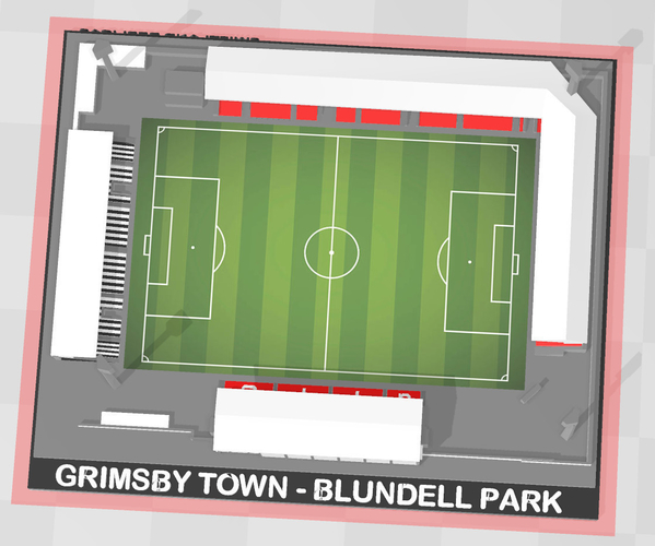 Grimsby Town - Blundell Park 3D Print 329833
