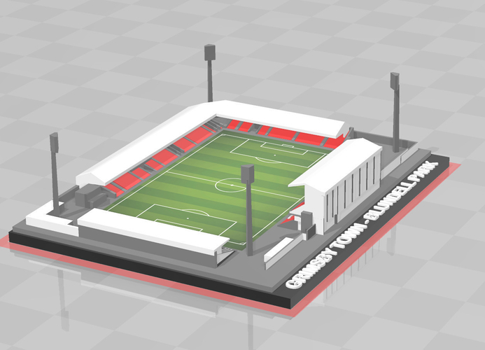 Grimsby Town - Blundell Park 3D Print 329837