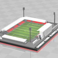 Small Grimsby Town - Blundell Park 3D Printing 329837