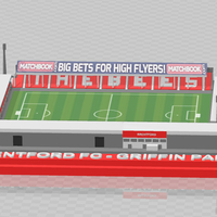 Small Brentford FC - Griffin Park 3D Printing 329848