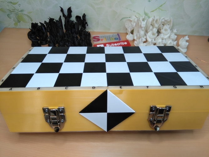 Chess board - box 3D Print 329961