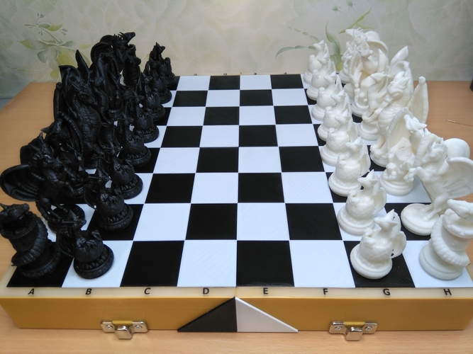 Chess board - box 3D Print 329964