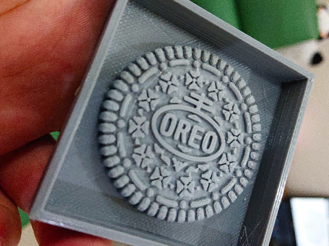 Oreo Cookies -  3D Printed Master Silicone Molding 3D Print 330022