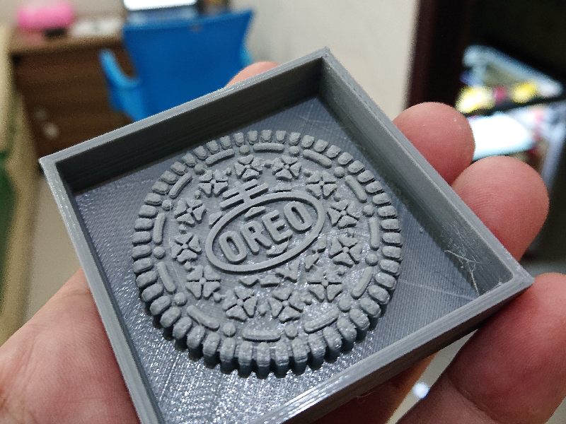 Oreo Cookies -  3D Printed Master Silicone Molding