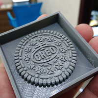 Small Oreo Cookies -  3D Printed Master Silicone Molding 3D Printing 330023