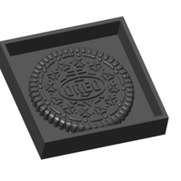 Oreo Cookies -  3D Printed Master Silicone Molding - Thumbnail 3