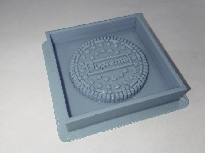 Oreo Supreme Cookies - 3D Printed Master Silicone Molding 3D Print 330025