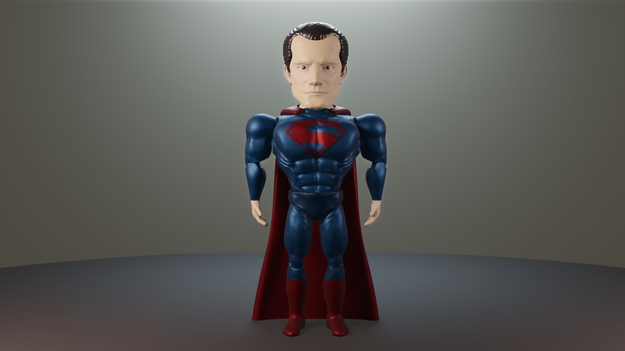 SUPERMAN ARTICULADO 3D Print 330042