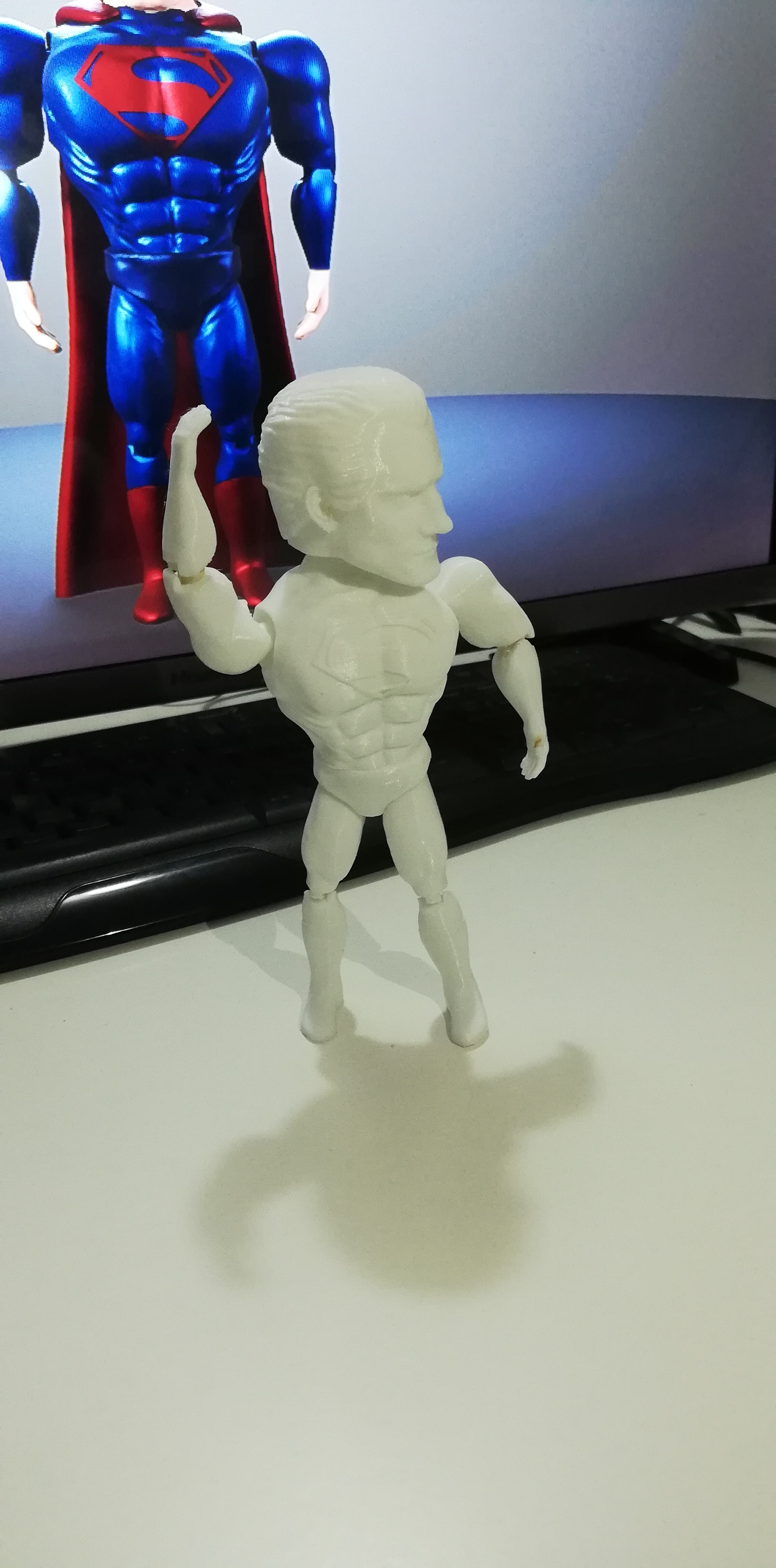 SUPERMAN ARTICULADO 3D Print 330050