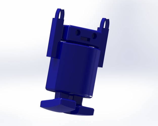 Walkabot - Gravity Powered Ramp Walking Robot 3D Print 3301