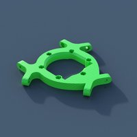 Delta dual extruder mount and platform - Thumbnail 4