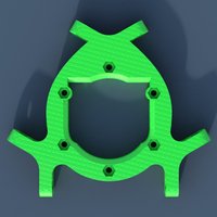 Delta dual extruder mount and platform - Thumbnail 7