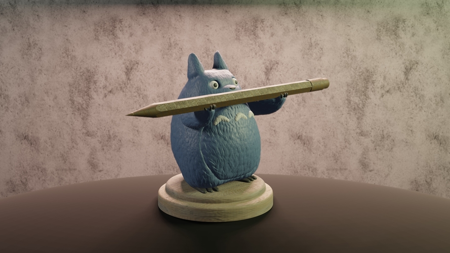 Totoro porta pluma 3D Print 330433