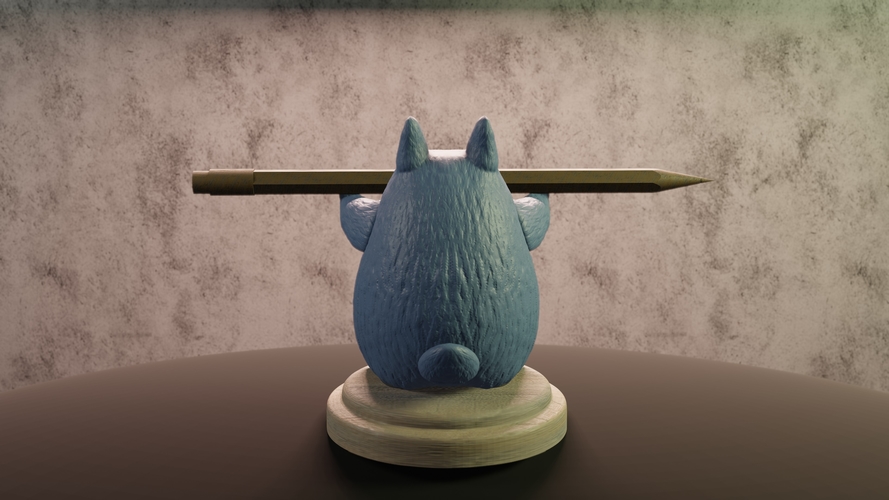 Totoro porta pluma 3D Print 330435