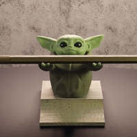 BABY YODA PORTA LAPICERO - Thumbnail 9