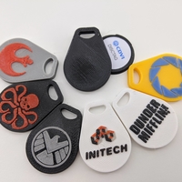 Keychain FOB Holder for DISCTAGs - Thumbnail 1