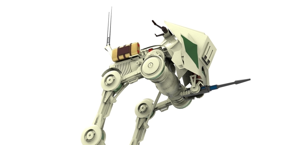 AT-RT - STAR WARS - 1:12 Scale - Ready for 6" figures 3D Print 331378