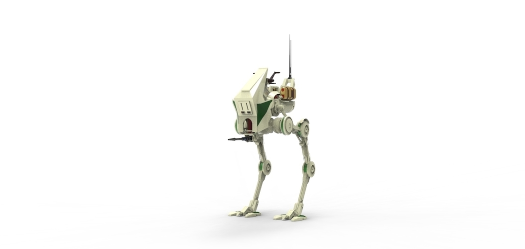 AT-RT - STAR WARS - 1:12 Scale - Ready for 6" figures 3D Print 331381