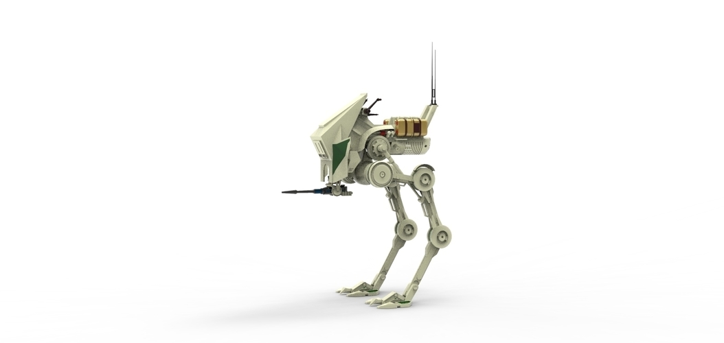 AT-RT - STAR WARS - 1:12 Scale - Ready for 6" figures 3D Print 331382