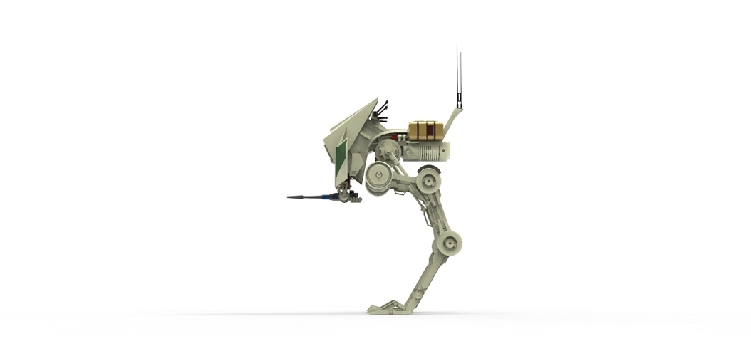 AT-RT - STAR WARS - 1:12 Scale - Ready for 6" figures 3D Print 331386