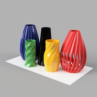 Vase Collection - Set of 5 - Thumbnail 1