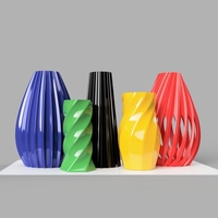 Small Vase Collection - Set of 5 3D Printing 331409