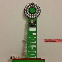 Tom's Raspberry Pi Camera Mount V3 + (optional) LED Mount V1 - Thumbnail 3