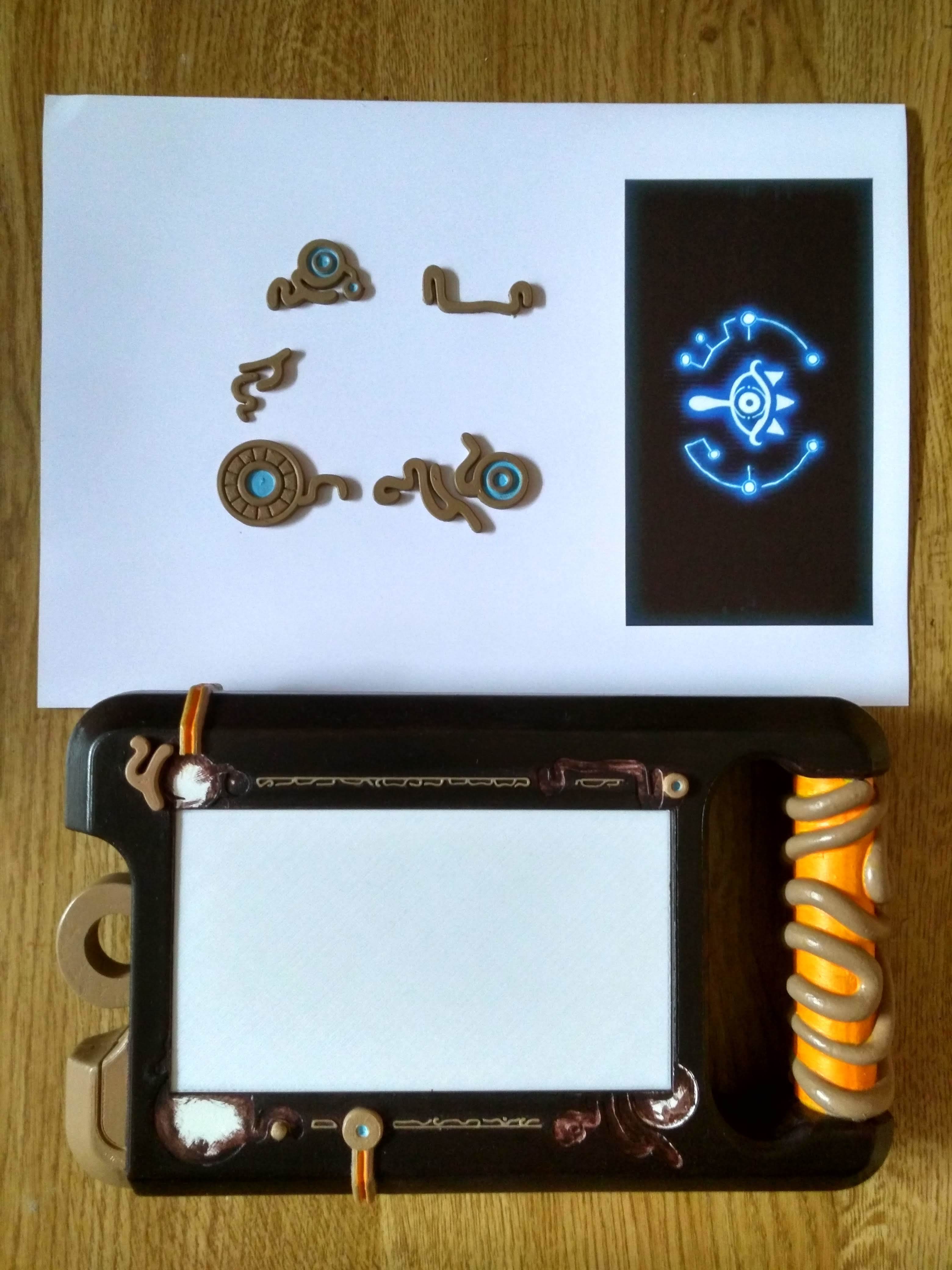 The Sheikah slate from Zelda Breath of the wild 3D Print 331554